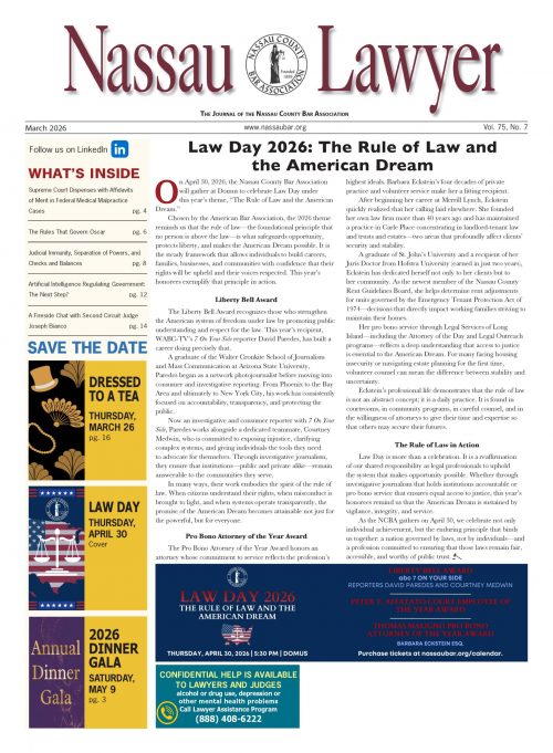 Nassau Lawyer_March2026 cover